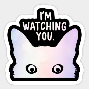 I’m watching you Sticker